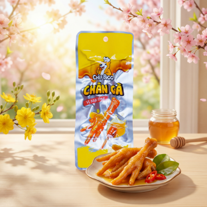 Picture of CHEF BIGGY Chân Gà 30g - Vị Mật Ong (1 Bịch  - 20 Cái)