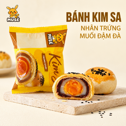 Picture of Bánh Kim sa trứng muối 48g